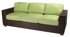Model WCS511081 All Weather Wicker Sofa