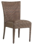 Model WCS593811 All Weather Wicker Padded Dining Chair