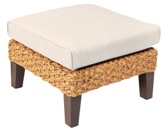 Model WCS520005 All Weather Wicker Ottoman