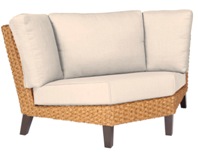 Model WCS520071 All Weather Wicker Wedge Sectional