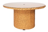 Model WCS520702 All Weather Wicker 54in Round Dining Table